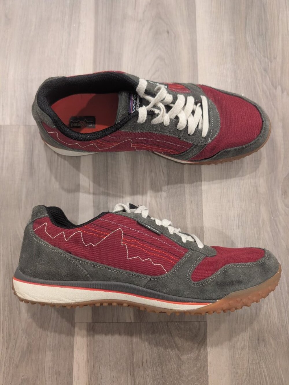 Patagonia | Fitz Sneak Light Trail Shoes In Waxed Red